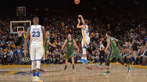 Stephen Curry von den Golden State Warriors ist heißer MVP-Kandidat
