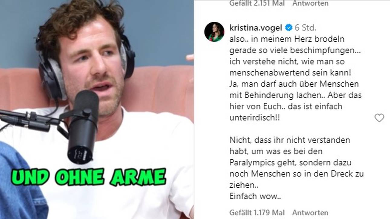 Luke Mockridge hat mit seinen Äußerungen über die Paralympics für Entsetzen gesorgt
