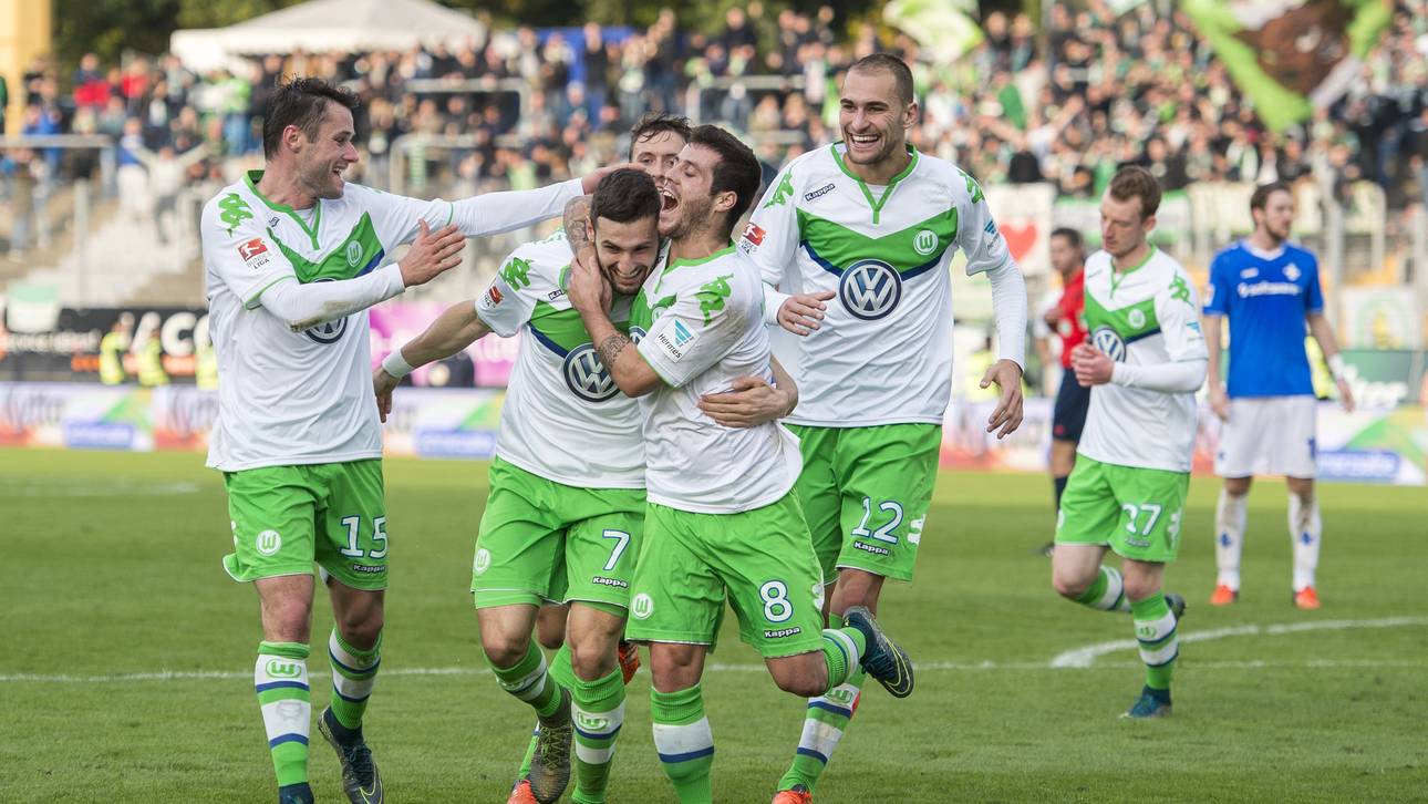 Wölfe feiern Joker Caligiuri