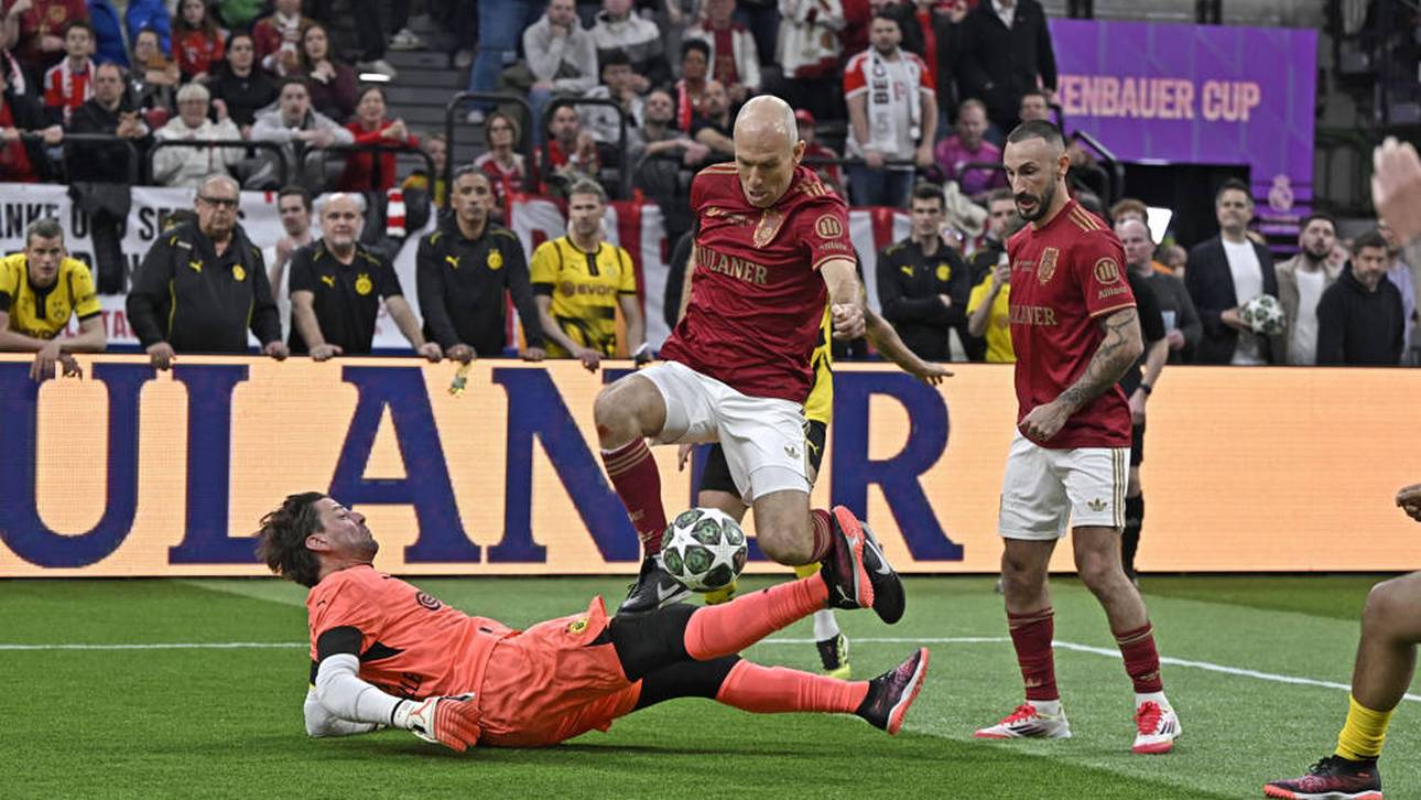 Robben zaubert wie einst in Wembley
