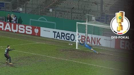 Jahn Regensburg steht nach 17 Jahren wieder im Achtelfinale. Der Zweitligist gewinnt ein ausgeglichenes Zweitrundenspiel beim klassentieferen SV Wehen Wiesbaden nach 120 torlosen Minuten im Elfmeterschießen. 