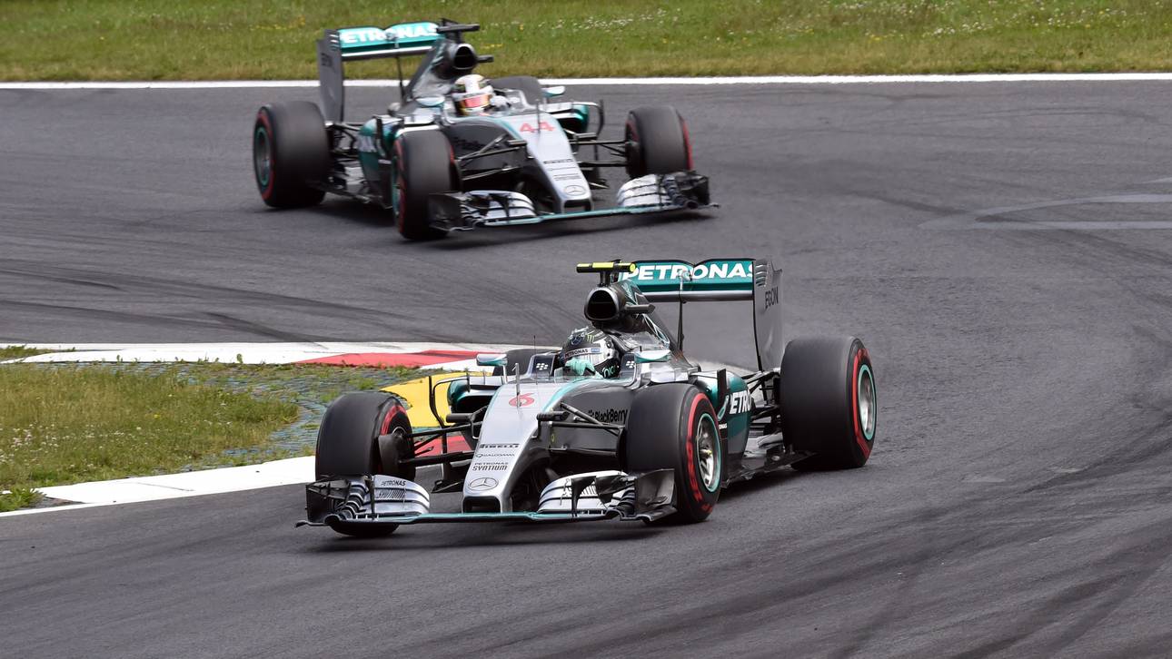 Rosberg feiert Sieg in Österreich