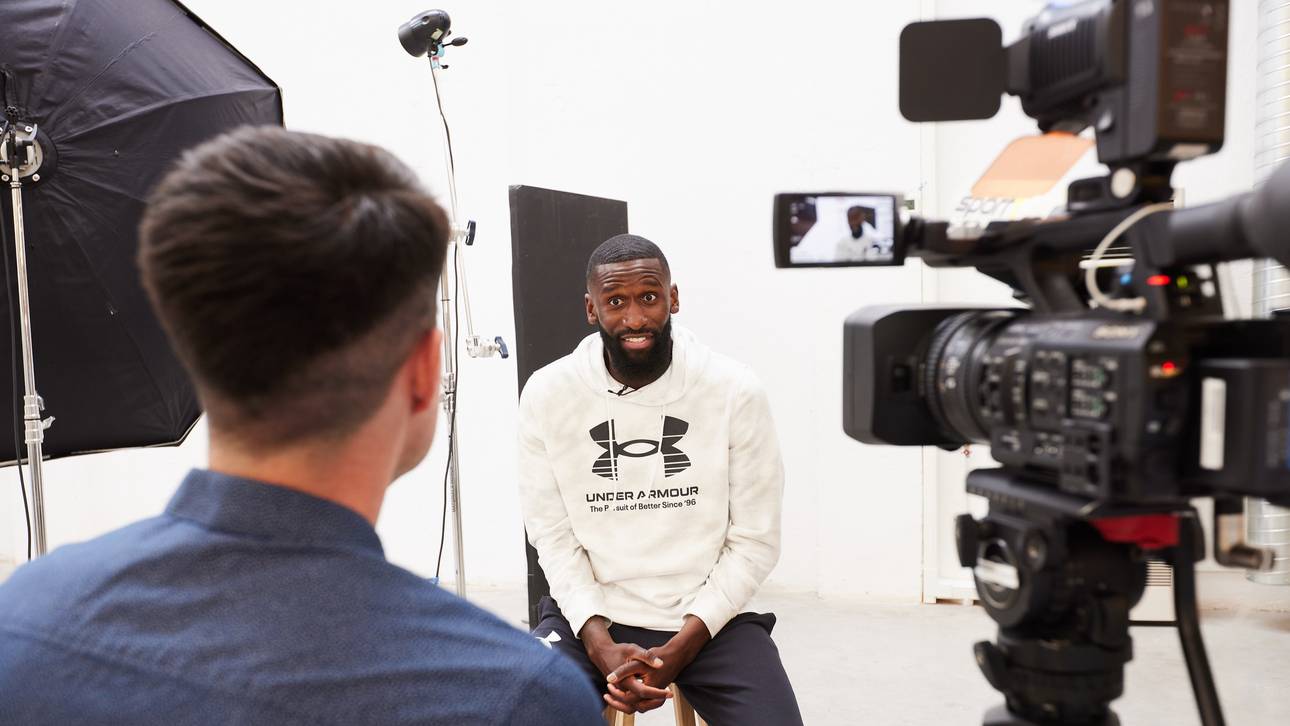 Rüdiger im Interview mit SPORT1