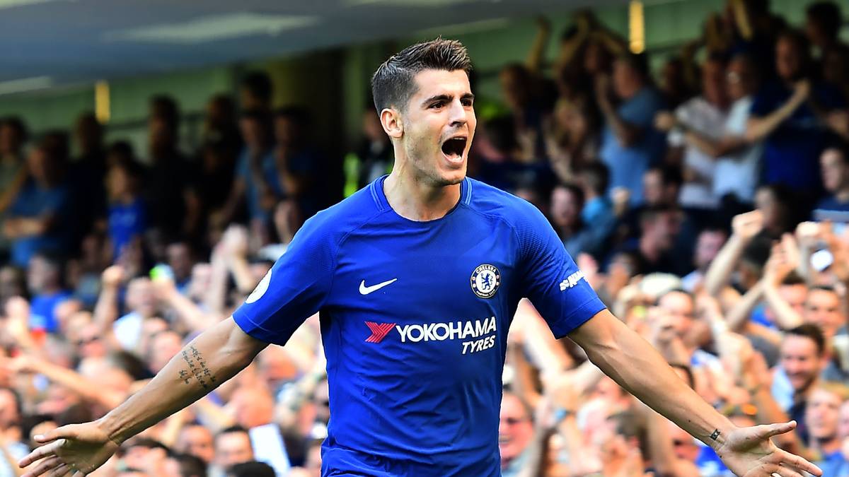 PLATZ 2: ALVARO MORATA. Bei Real Madrid konnte sich der Spanier nicht gegen Karim Benzema durchsetzen, trotzdem gab der FC Chelsea 62 Millionen Euro für Morata aus. Der 24-Jährige zeigte gleich zu Beginn seine Torgefahr und hat bereits zwei Tore und zwei Vorlagen auf dem Konto