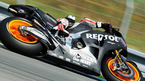 Beim Brünn-Test fuhr Marc Marquez mit der 2015er-Honda die Bestzeit