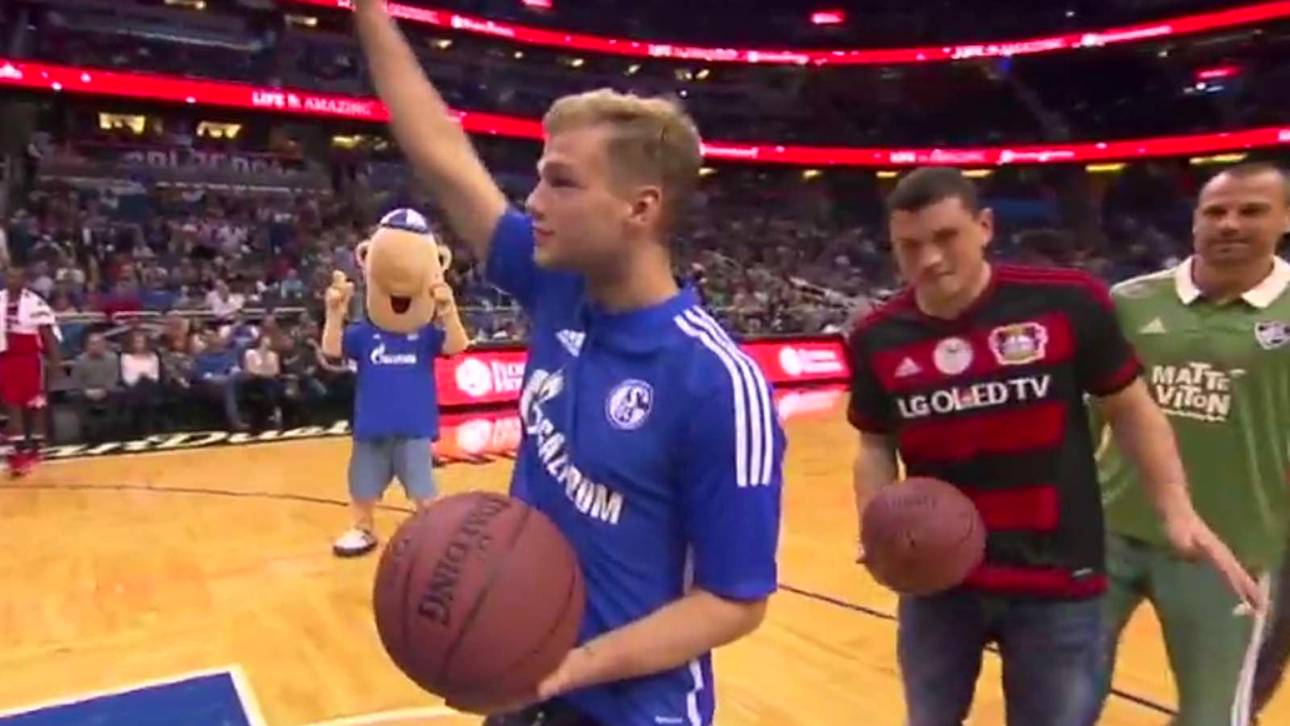 Bundesliga-Stars als Freiwurfkönige