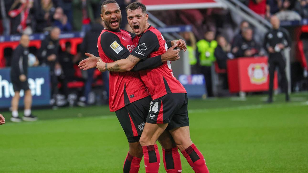 Das Achtelfinale im Blick: Xhaka (r.) und Tah