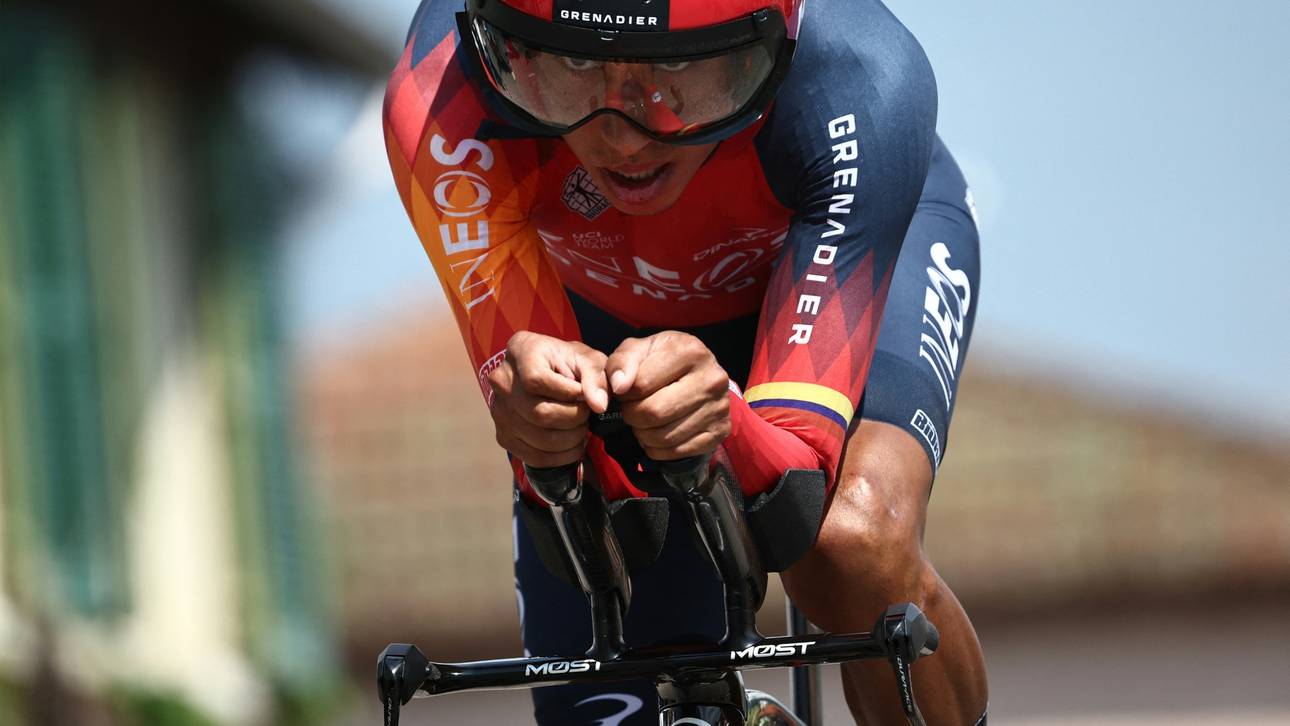 Bernal nach Unfall bei Tour dabei