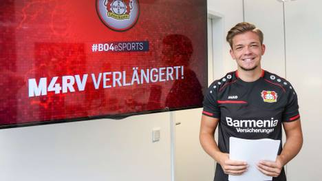 Bayer 04 verlängert mit eSportler Marvin Hintz