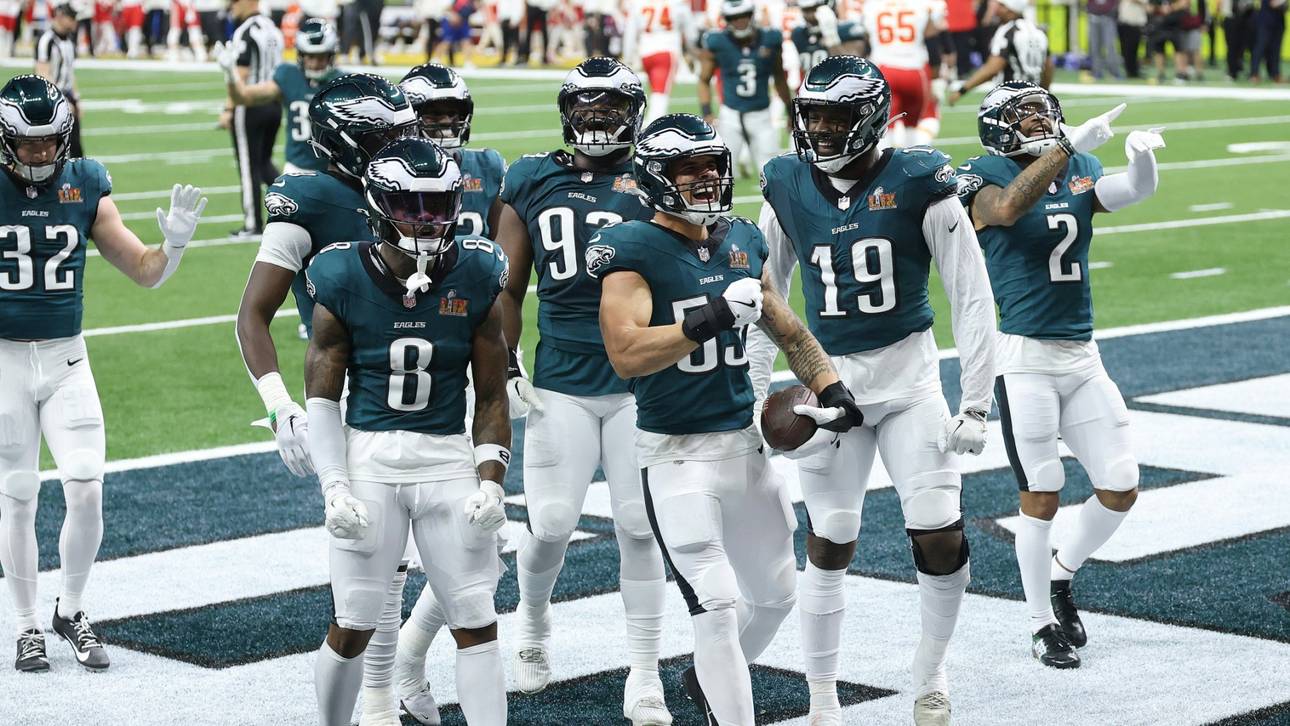 Die Eagles schlugen die Chiefs im Super Bowl LIX 40:22