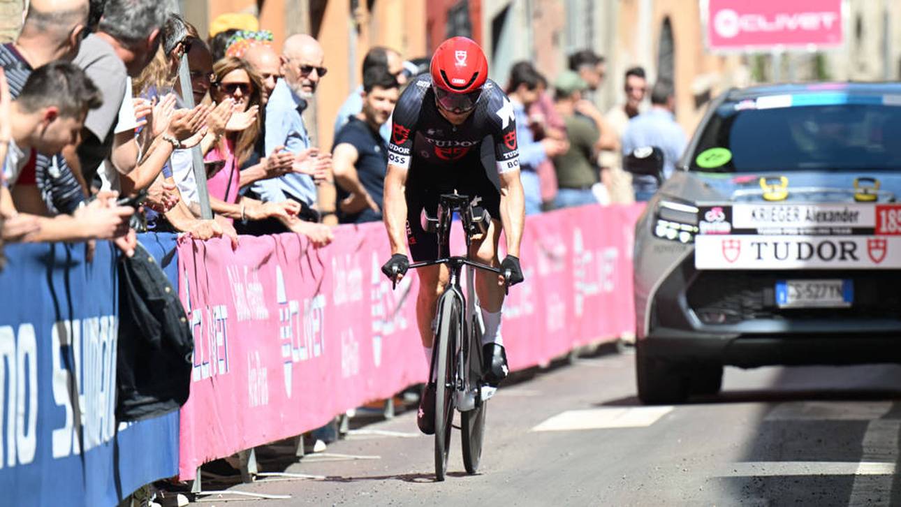 Alexander Krieger beim Giro d'Italia