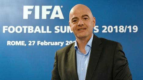FIFA-Präsident Gianni Infantino ist von einer WM-Aufstockung 2022 überzeugt