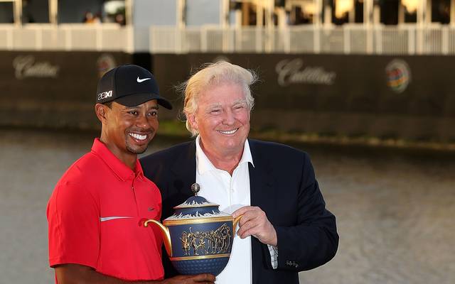 Golf Tiger Woods Besucht Donald Trump Im Weissen Haus Nach Masters Sieg