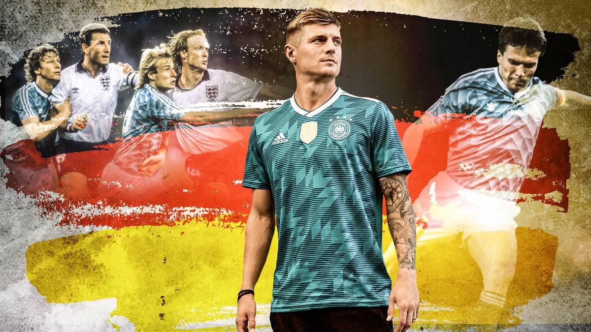 ... wie Toni Kroos, der gedanklich offenbar schon den WM-Titel in Russland ins Visier nimmt.