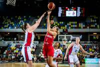 Das Olympia-Testspiel der deutschen Basketballerinnen gegen die Britinnen musste wegen eines medizinischen Vorfalls frühzeitig beendet werden.