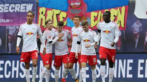RB Leipzig feiert dank des Tors von Marcel Sabitzer den vierten Sieg in Folge
