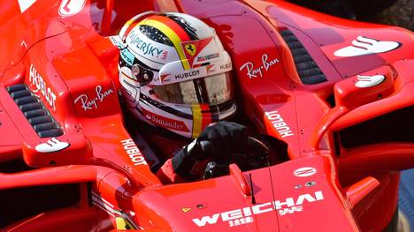 Sebastian Vettel von Ferrari musste sich 2017 mit dem Vizetitel begnügen