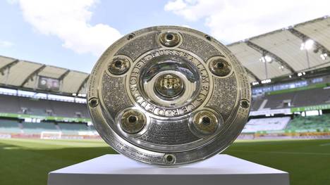 Das Objekt der Begierde: die Meisterschale der Bundesliga