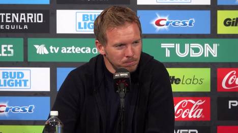 Trotz des 2:2 gegen Mexiko im letzten Test der USA-Reise ist Julian Nagelsmann sehr zufrieden mit den ersten beiden Spielen als Nationaltrainer. Auch außerhalb des Platzes soll es gut gelaufen sein.