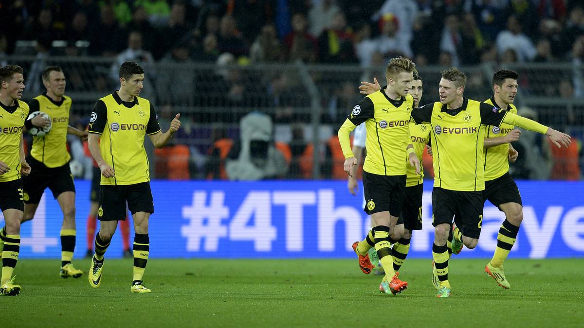 Im folgenden Heimspiel versucht der BVB alles, führt durch zwei Tore von Marco Reus zur Halbzeit 2:0, doch ein weiteres Tor will einfach nicht gelingen. Real setzt sich knapp durch