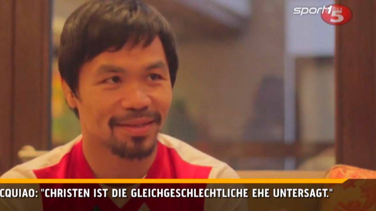 Pacquiao beleidigt Homosexuelle