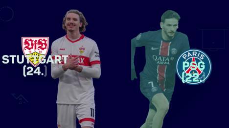 Am letzten Spieltag der Liga-Phase der Champions League geht es für den VfB Stuttgart und Paris Saint-Germain im direkten Duell ums Weiterkommen. Was sagen die Zahlen und Statistiken vor dem Spiel?
