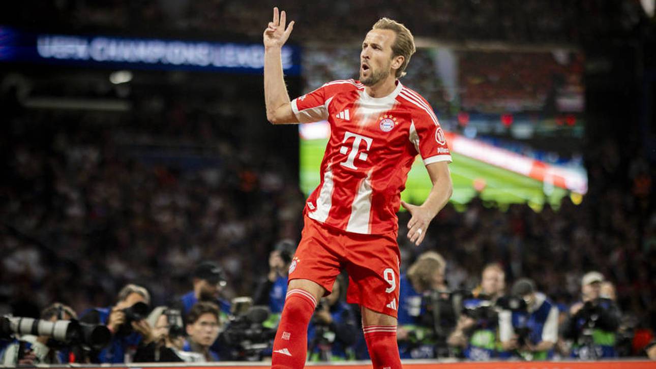 Harry Kane beim Torjubel