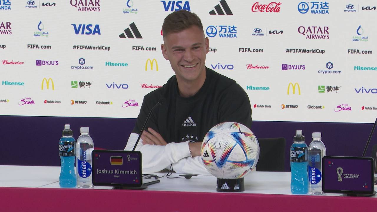DFB-Team: Joshua Kimmich erntet Applaus von Journalisten