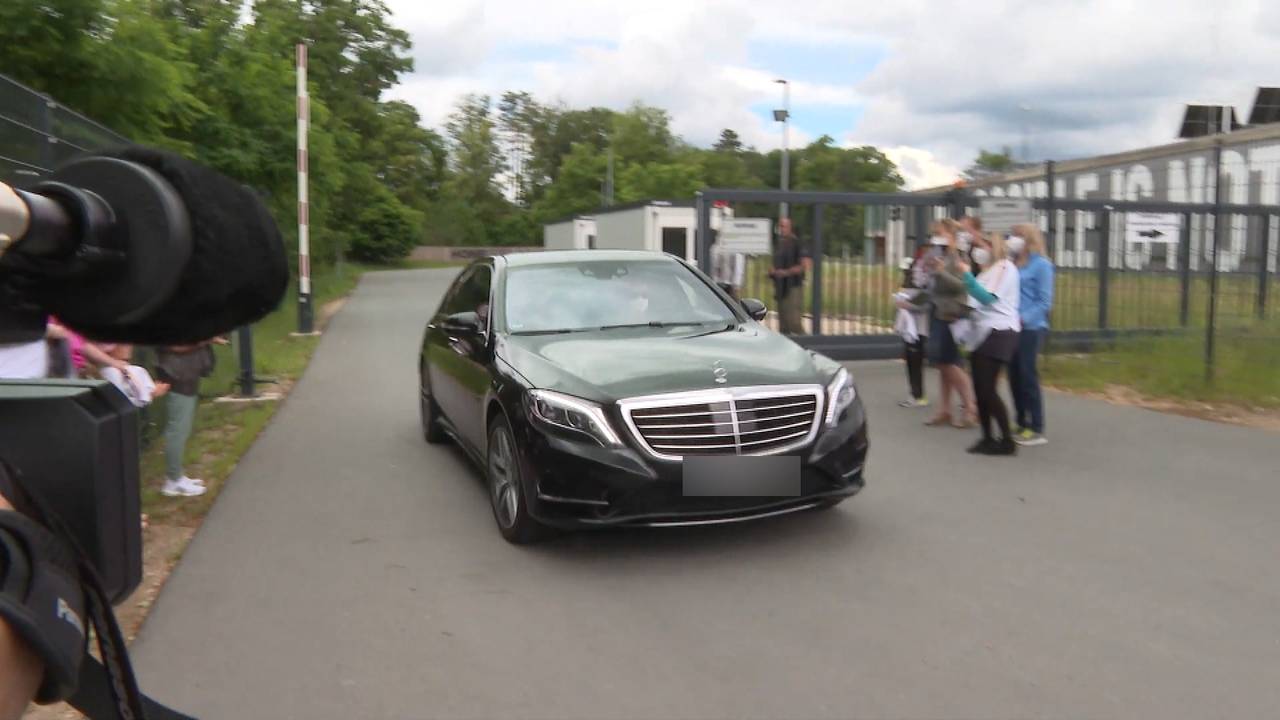 Die letzte Fahrt von Joachim Löw als Bundestrainer von Deutschland