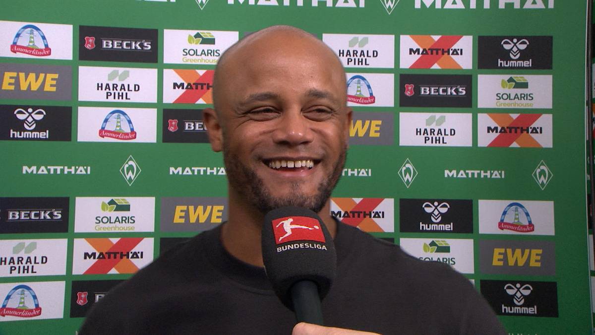  Kompany-Lacher: "Deswegen bin ich hergekommen"