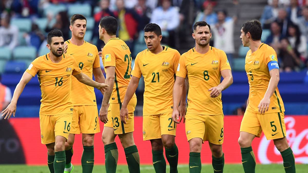 Kein Foul, kein Abseits, kein Handspiel. Der Treffer zählt und Australien darf den erneuten Anschluss bejubeln