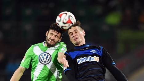 Das Hinspiel zwischen Wolfsburg und Paderborn endete 1:1