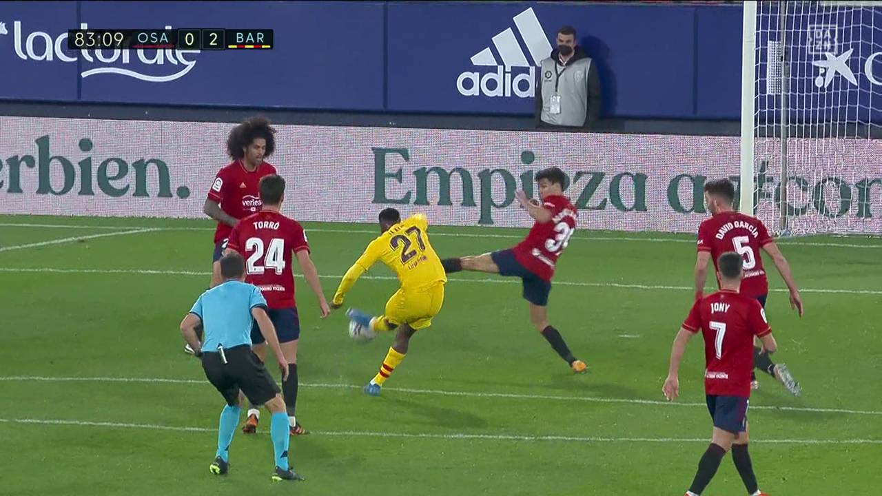 CA Osasuna - FC Barcelona (0:2): Tore und Highlights | La Liga