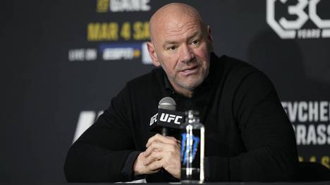 Dana White ärgert sich über einen seiner altgedienten UFC-Kämpfer