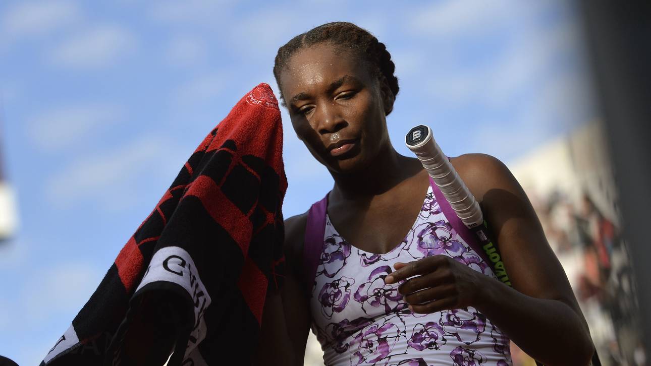 Venus Williams ruckzuck raus