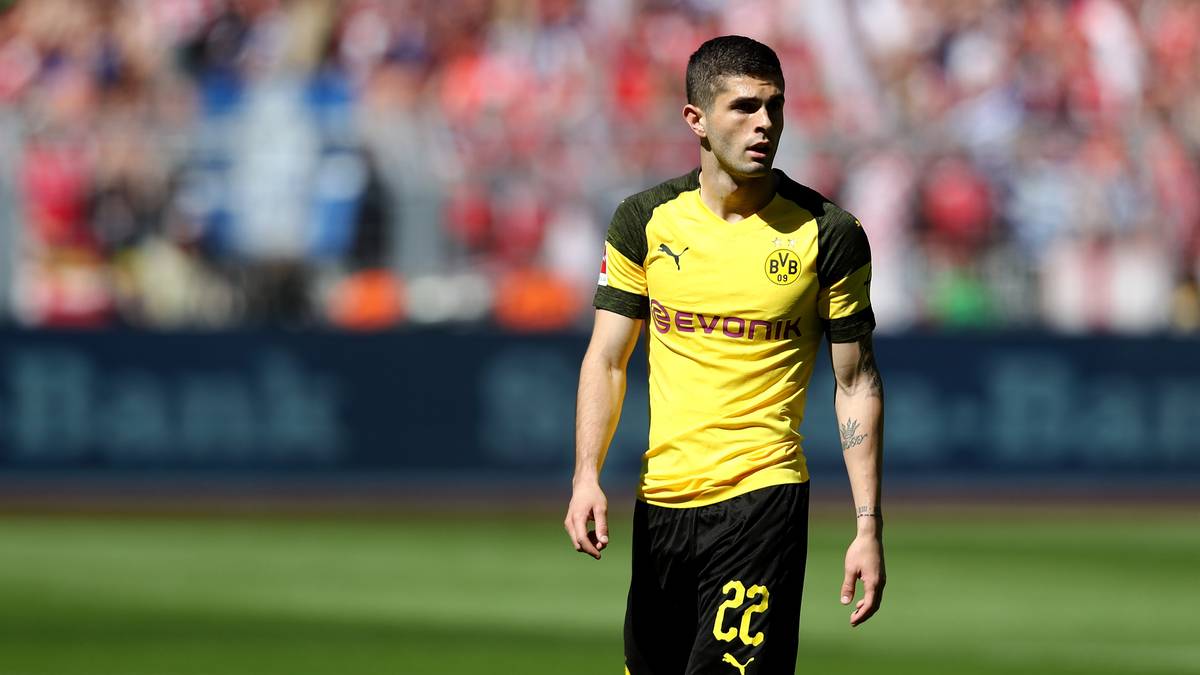 PLATZ 8 - Christian Pulisic (19), Borussia Dortmund, 61,2 Millionen Euro