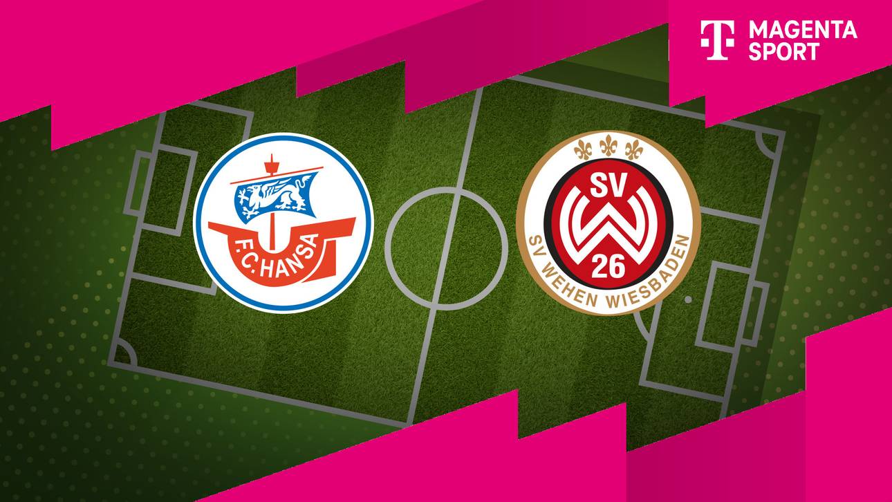 Hansa Rostock – Wehen Wiesbaden (Highlights)