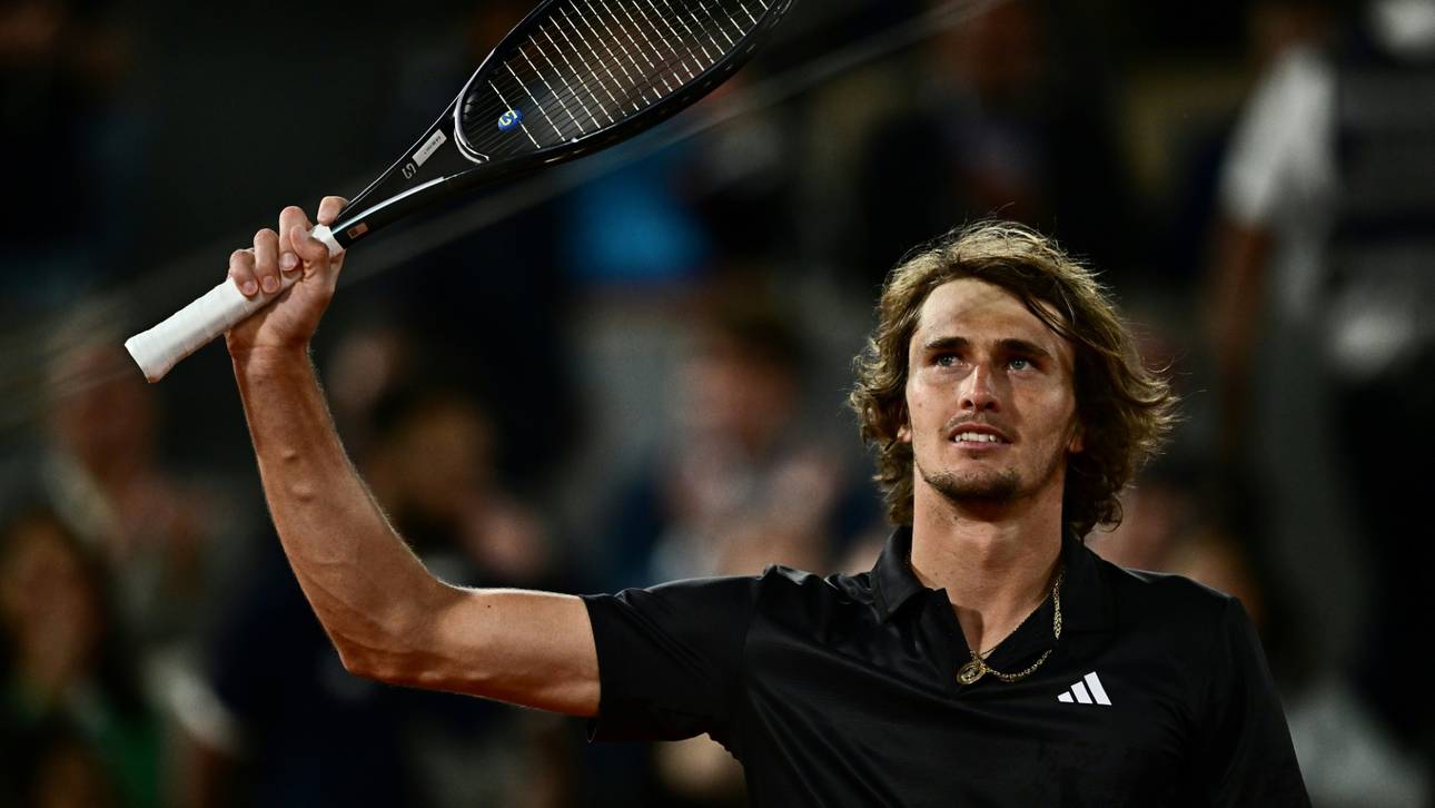 Dreisatzsieg gegen Dimitrow: Zverev im Viertelfinale