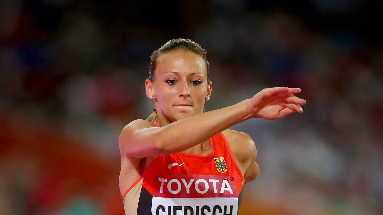 Gierisch Achte im Dreisprung