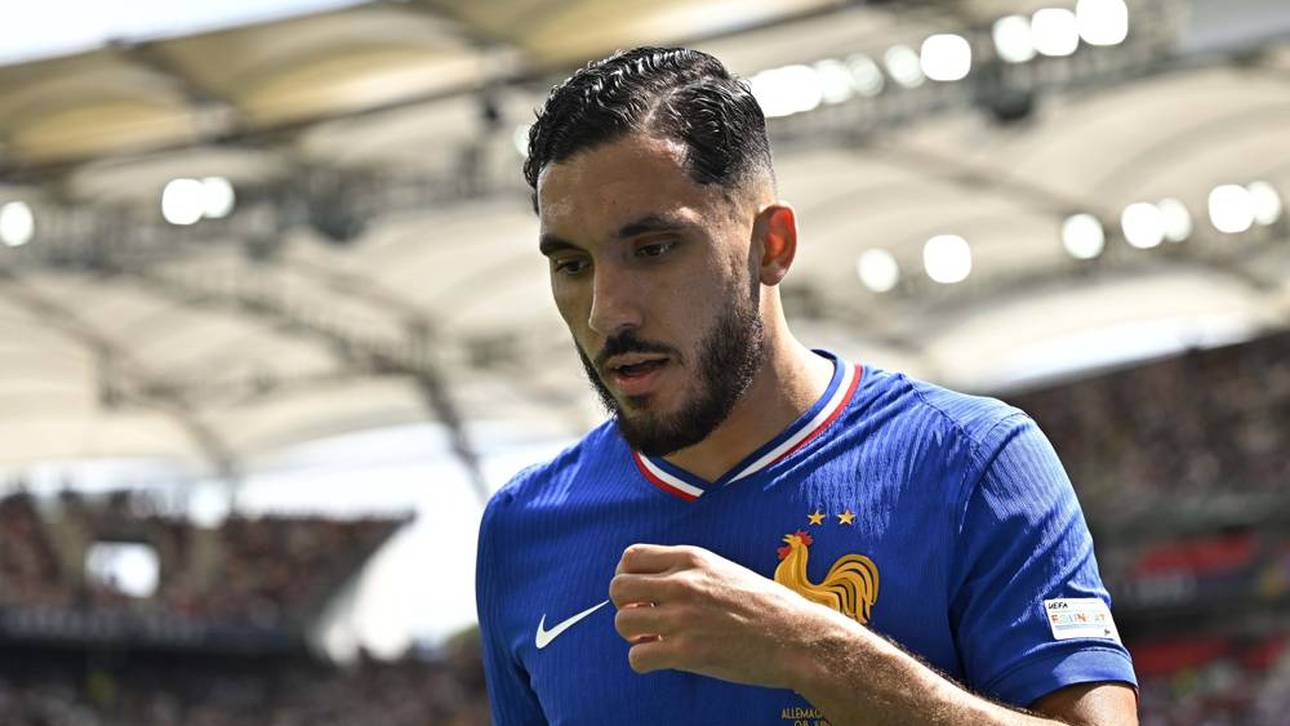 Rayan Cherki im Länderspiel gegen Deutschland