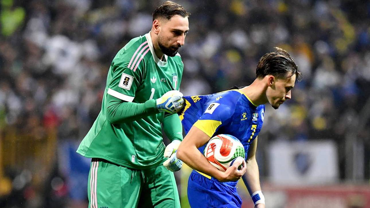 Rückte immer wieder in den Mittelpunkt: Gianluigi Donnarumma (l.)