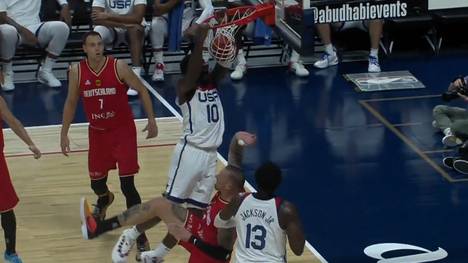 Deutschland verliert den letzten Test vor der Basketball-WM in Japan knapp gegen die USA.