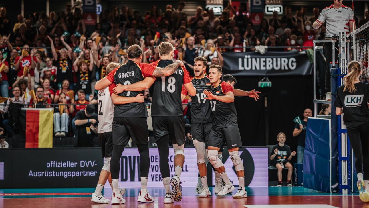 Vor WM-Start: Volleyballer gewinnen Härtetest gegen Belgien