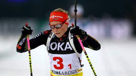 Franziska Hildebrand erhält vom Bundestrainer eine Pause