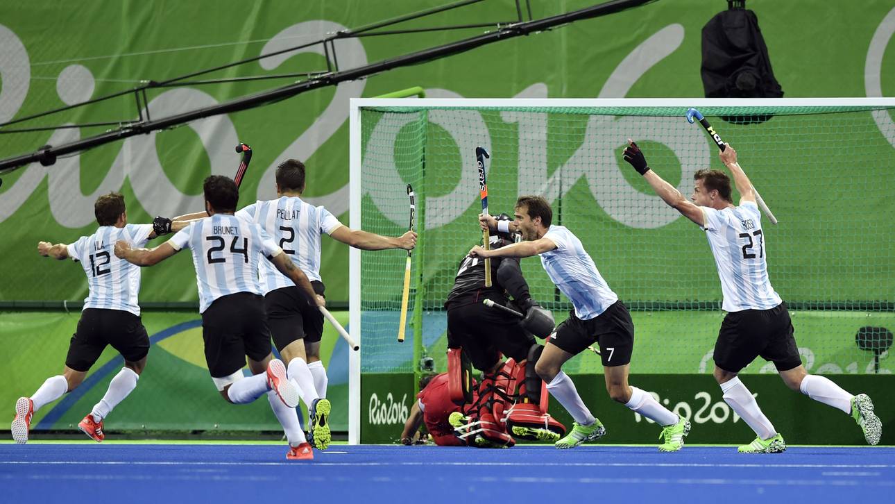 Argentinien holt Gold im Hockey
