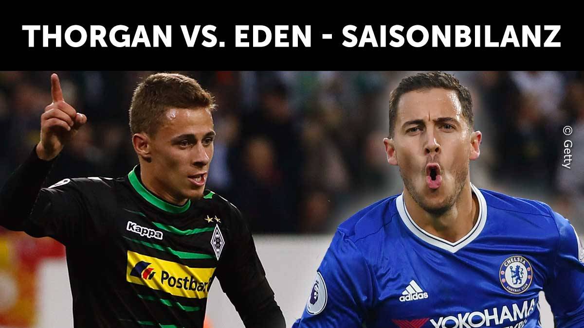 Eden Hazard Und Thorgan Hazard Im Vergleich Von Im Football