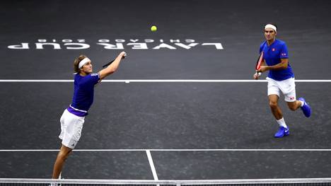 Alexander Zverev und Roger Federer ließen zwei Matchbälle ungenutzt