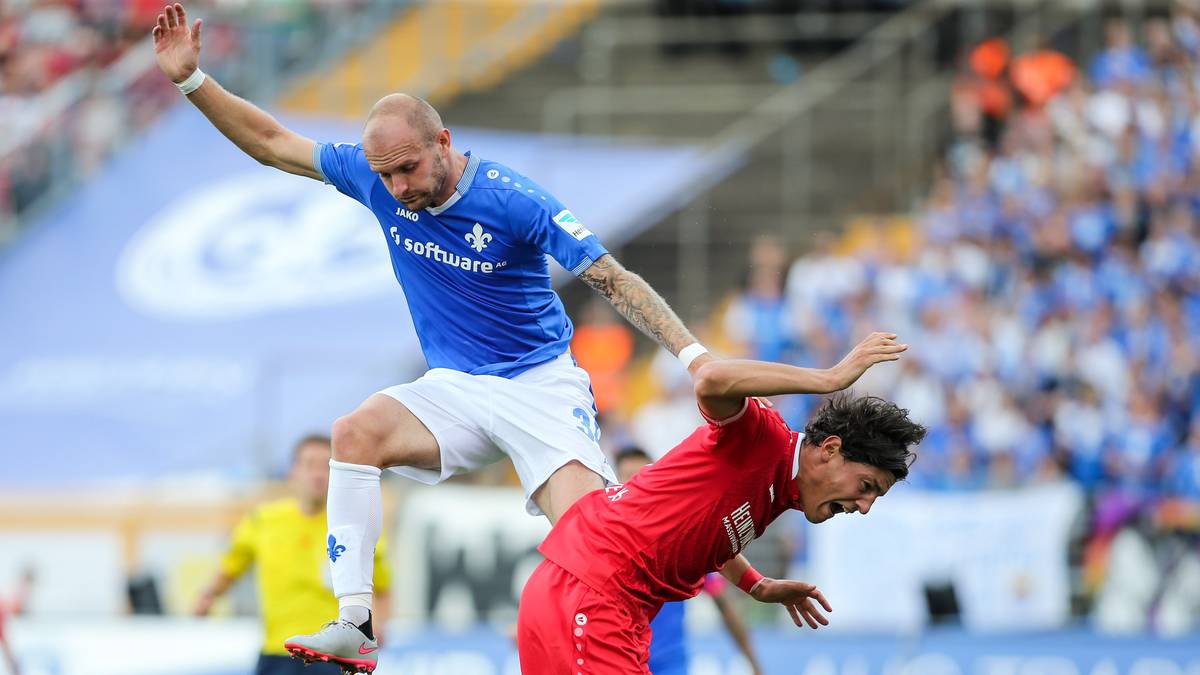 SCHWÄCHSTER ZWEIKÄMPFER: Bundesliga-Aufsteiger Darmstadt setzt auf die Erfahrung von Konstantin Rausch, doch der 25-Jährige kommt zumindest bei den Zweikämpfen auf keinen grünen Zweig: Nur 26 Prozent gewann er für sich