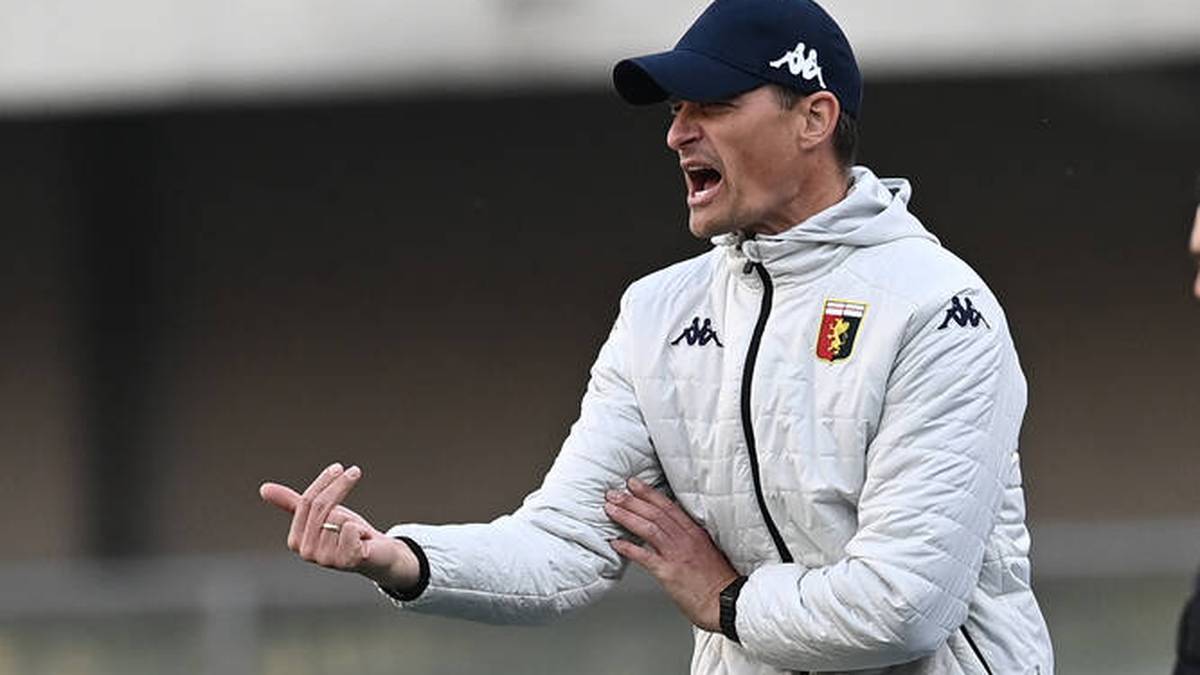 Alexander Blessin verlor am Montag in Verona sein erstes Spiel als Genua-Coach