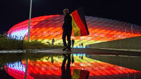 Deutschland absolvierte seine Vorrundenspiele in der Allianz Arena